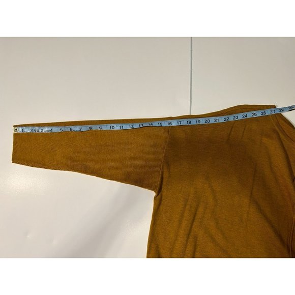 Style & Co Womens long sleeve crew neck sweater, carmel kiss color plus size 2X - Picture 3 of 5